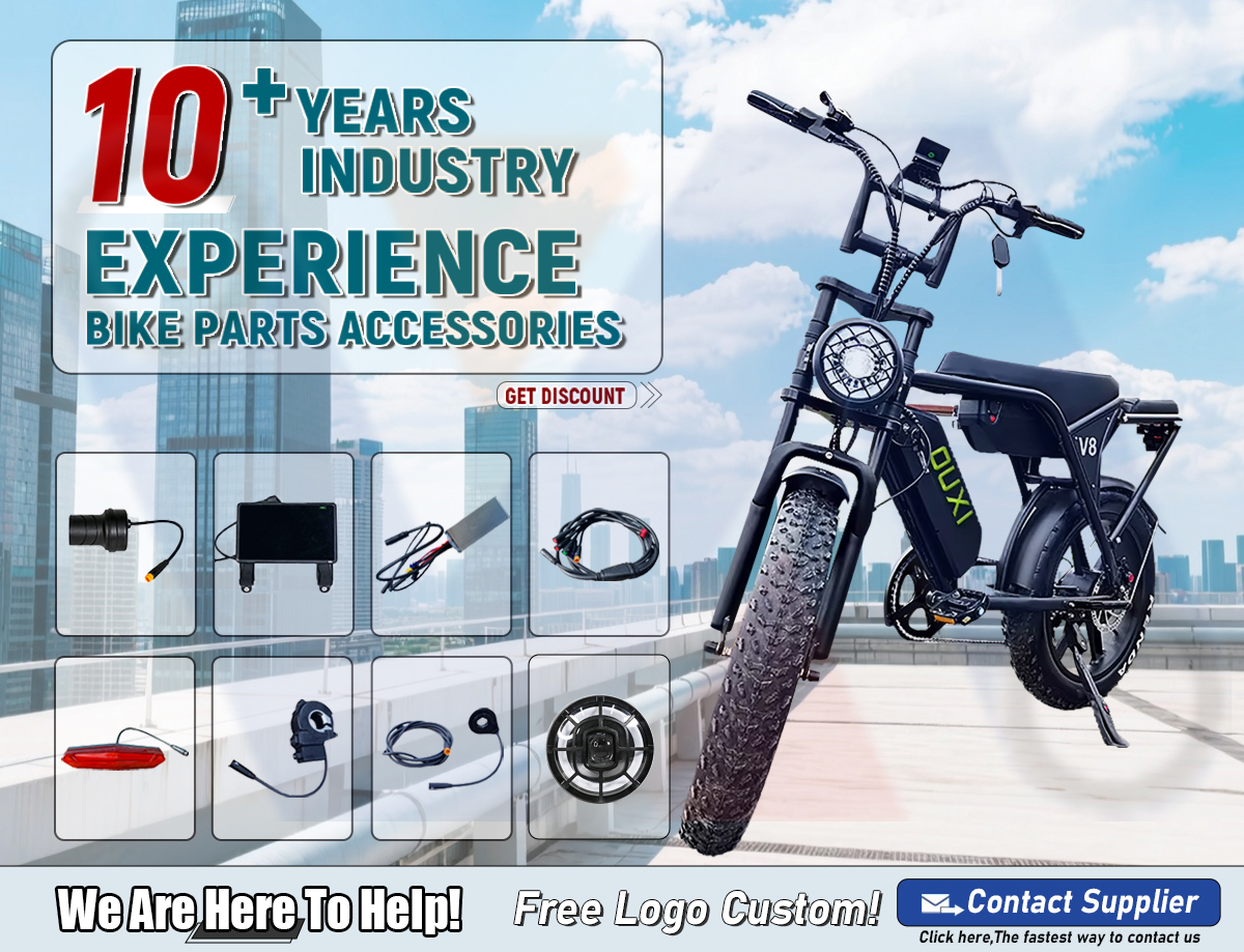 New Image OUXI V8 Electric Bike LCD Display - Easy Install