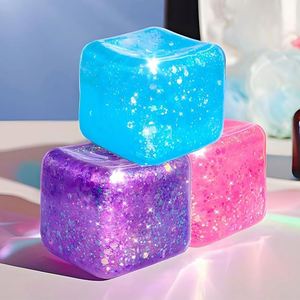 Hot Bán Bán Bán Chạy Nhất Cảm Giác Cho Thần Tài <span class=keywords><strong>Cube</strong></span> Tùy Chỉnh Mini Pocket Kích Thước Squishy Bóng Cho Trẻ Em Lo lắng Cứu Trợ Tốt Nhất Bóp Đồ Chơi - Product Image 6