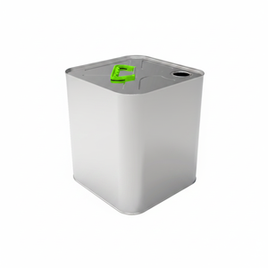 กระป๋องสี่เหลี่ยมขนาด11ลิตรภาชนะโลหะน้ำมันมะกอก215x215 x H245มม. 11 LT - Product Image 2