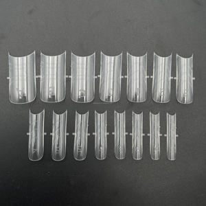 Nouveau 15 tailles pour ongles orteils Extension Edge Reverse Popit <span class=keywords><strong>Capsule</strong></span> <span class=keywords><strong>Ongle</strong></span> Upper Dual Form Nail Tips - Product Image 3