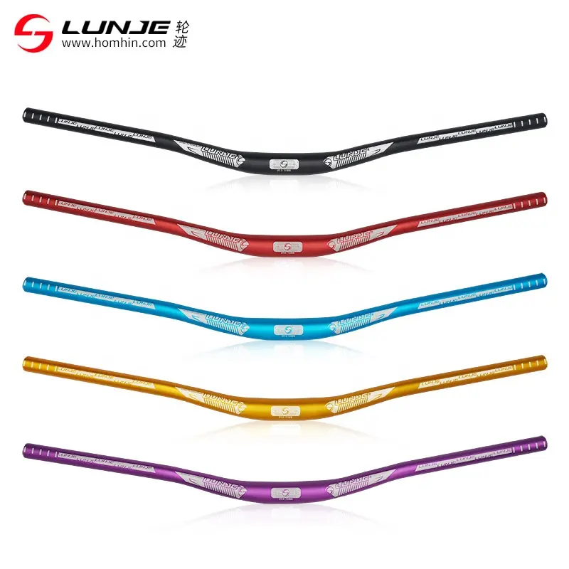 LUNJE Bicycle Parts 620mm-800mm Downhill Handlebar Mountain Bike Handlebars