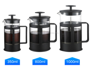 Hotel <span class=keywords><strong>restaurante</strong></span> <span class=keywords><strong>La</strong></span> <span class=keywords><strong>Oficina</strong></span> de vidrio de borosilicato de té de café de Francés/prensa/émbolo de café - Product Image 5