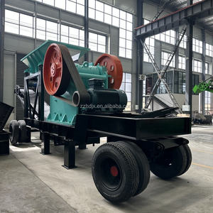 Concasseur à mâchoires mobile diesel PE 250*400 pour roches dures, minerai d'or, pierres, 15-20 tonnes, petit modèle, <span class=keywords><strong>prix</strong></span> bas - Product Image 4