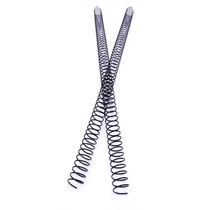 Anelli a Spirale in Metallo Rivestiti in Nylon Nero YPS 14MM, Pre-tagliati Lunghezza A4 per Rilegatura Libri, Fogli Mobili, Forniture per Ufficio e Scuola - Product Image 5