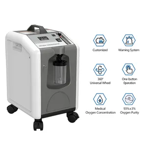 MICiTECH10L High Purity Oxygen Concentrator Medical Grade Oxygen Equipment Supplies Rechargeable High Pressure with Nebulization