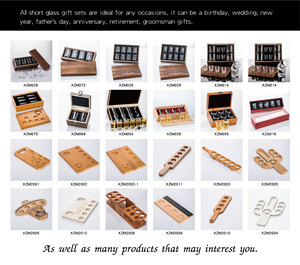 Ensemble de 8 <span class=keywords><strong>verres</strong></span> <span class=keywords><strong>à</strong></span> espresso miniatures personnalisés avec logo gravé, dans un <span class=keywords><strong>coffret</strong></span> cadeau en bois de qualité supérieure, pour souvenir d'anniversaire - Product Image 6