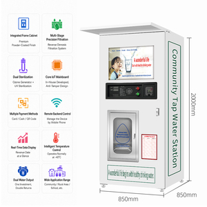 Máquina Expendedora de Agua que Funciona con Monedas, con Aceptador de Billetes y Sistema de Pago, Cajero Automático de Agua para Comunidades Residenciales - Product Image 2