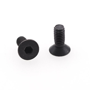 Vis hexagonale à coupelle plate en titane et acier inoxydable M3/M12 standard DIN Système métrique à tête fraisée noire haute résistance - Product Image 4