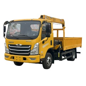 Petit camion de fret Foton de 3 tonnes avec grue montée, grue de camion de 4 tonnes, grue de camion de 5 tonnes à vendre - Product Image 1