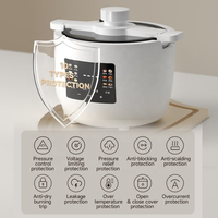 Autocuiseur programmable 3 L pour la cuisson des aliments par micro-ordinateur Autocuiseur à riz multi-usage à micro-pression pour le ménage.