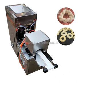 เครื่องตัดแป้งมาฮัวอัตโนมัติรุ่นใหม่ มอเตอร์กำลังสูง สำหรับทำโดนัทเกลียวแบบจีน เครื่องทำแป้งเพรทเซลเกลียว - Product Image 3
