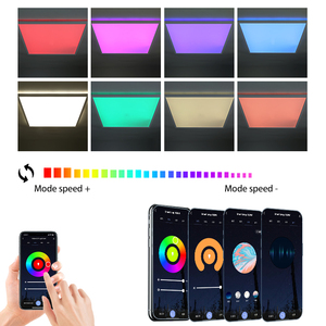 Siêu mỏng thông minh Wifi tuya đèn đơn giản hiện đại ánh sáng cá tính thay đổi độ sáng RGBW Đèn trần trần trang trí cho nhà trẻ em - Product Image 4