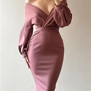 Robe midi décontractée d'été pour femme, col rond, manches courtes, taille élastique, coupe ample, imprimé floral à pois, en coton tissé respirant - Product Image 3