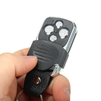 Télécommande universelle 315/433/868 MHz pour ouvre-porte de garage automatique, en plastique et métal, avec fonction d'apprentissage et de clonage