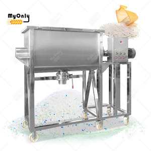 MY Horizontal Blender 300l 500l 1500l 2000l Washing Detergent Powder <strong>Ribbon</strong> <strong>Mixer</strong> with Spray - Product Image 1
