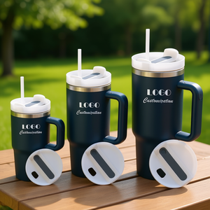 Mug à bière d'aventure en cuivre inoxydable 40 oz avec poignée, double paroi isolée sous vide, isolation thermique 6-12 heures, sans BPA, pour l'extérieur - Product Image 2