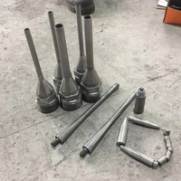 Machine d'extrusion de tuyaux ondulés PE/PP/PVC à vis simple MS 38CrMoALA, rapport L/D 30:1, avec moteur, boîte de vitesses et système hautement automatisé