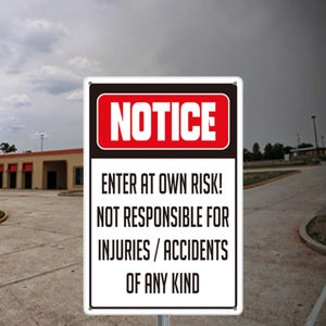 Özel Model yol Risk uyarı işareti yansıtıcı üçgen trafik işareti tabelası kalınlaşmış alüminyum plaka ayakta tipi - Product Image 3