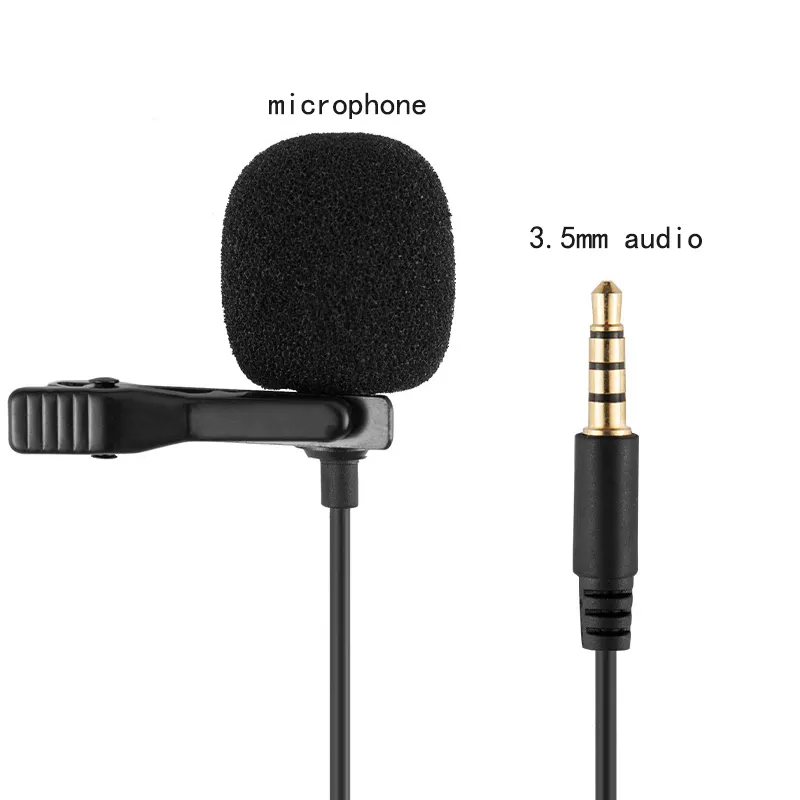 Металлический беспроводной usb микрофон, разъем 3,5 мм, петличный микрофон с зажимом для галстука, мини аудио Микрофон для компьютера, ноутбука, мобильного телефона
