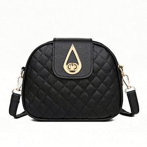 <b>Small</b> Fashion PU Leather Crossbody Bag Stylish Zipper Shoulder <b>Purse</b> for Summer Daily Use Travel Eco-Friendly 1-1.9L Capacity - Product Image 4