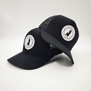 Casquette Trucker en Mousse à 5 Panneaux avec Visière Courbée et Logo Appliqué, Style Y2K Hip Hop, Haute Qualité, Personnalisable, Vente en Gros, pour Cyclisme et Plage - Product Image 1