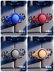 Nuovo Deodorante per Auto con Design Innovativo, Ventola a Doppia Ruota, Diffusore di Aromi con Spray Aerosol per Cruscotto - Product Image 4