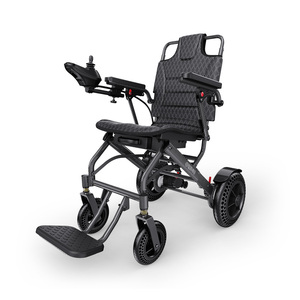 <span class=keywords><strong>Silla</strong></span> de Ruedas Eléctrica Ligera para Viajes, <span class=keywords><strong>Silla</strong></span> de Ruedas Plegable Portátil <span class=keywords><strong>con</strong></span> Batería de Repuesto, Envío desde EE. UU. - Product Image 1