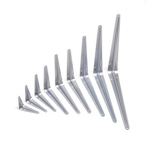 Support d'étagère triangulaire en acier avec revêtement en poudre pour meubles - Product Image 1