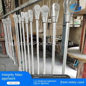 قضبان ربط فولاذية من الشركات المصنعة لمعالجة هياكل الجسور، قضبان سحب سلكية مخصصة للبناء وفقًا لمعايير AiSi مطلية بالنحاس - Product Image 4