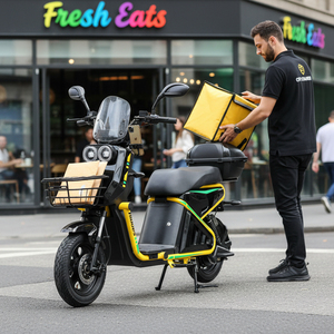 Hidoes D2 Scooter 55-65km Long Rang High Speed Motorcycle with 60v/26ah Motor in Warehouse Hd-d2 - Product Image 1