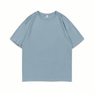 Wholesale Custom Graphic Unisex T-shirt High Quality Solid Color Casual T-shirt Design Custom Printed logo - Product Image 3