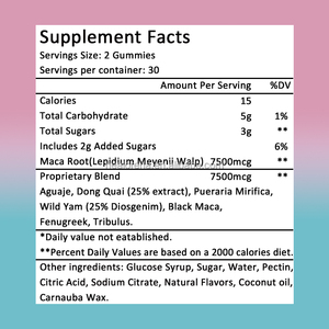 Gomitas de Maca <span class=keywords><strong>Plus</strong></span> del Fabricante, Vitaminas para Levantar Glúteos y Aumentar las Caderas, Reafirmantes, Curvas BBL, Dulces BBL - Product Image 4