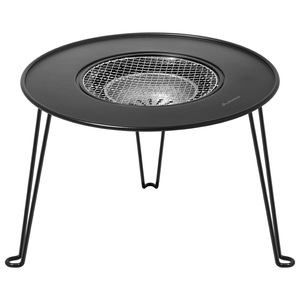 Portable Charcoal <b>Stove</b> With Windproof Design For Outdoor Camping And Barbecue Use Black 3 Minute Boiling Time - Product Image 1