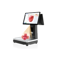 Terminal de point de vente Android tout-en-un avec écran tactile, imprimante intégrée, scanner, balance et caisse enregistreuse