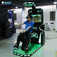 Vente flash Machines de jeu de réalité virtuelle de course et de tir à mouvement, simulateur d'équitation VR, jeux VR 9DVR