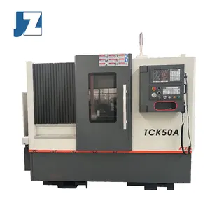 CE certification TCK50A cnc lathe slant bed 500mm siemens TCK50DY live tooling slant bed cnc lathe