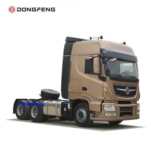 Dongfeng Truk Traktor Trailer Tipe LHD atau RHD dengan Mesin Merek Cummins atau Yuchai 245 ~ 560 Traktor Truk Trailer HP