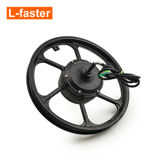 Kit de <span class=keywords><strong>roue</strong></span> de <span class=keywords><strong>moteur</strong></span> de moyeu DC à engrenage sans balais <span class=keywords><strong>pour</strong></span> bicyclette électrique 36V 350W 16 pouces avec contrôleur d'accélérateur - Product Image 5