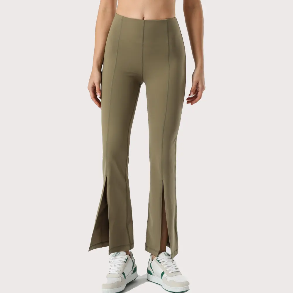 Hot Selling Alta Cintura Mulheres Yoga Dance Pants Flare Yoga Pants