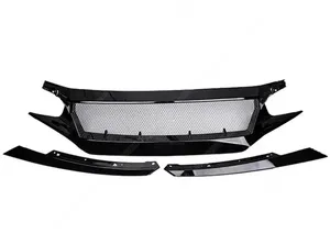 ชุดตกแต่งฝาครอบกระจังหน้ารถยนต์ StarNav สำหรับรถยนต์รุ่นที่ 10 FK7 FK8 TYPE-R N1 ปี 2016 2017 2018 2019 2020 2021 - Product Image 6