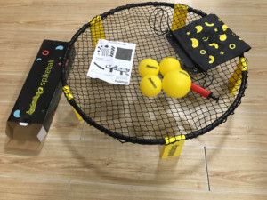 <span class=keywords><strong>Set</strong></span> da Beach Volleyball con <span class=keywords><strong>3</strong></span> Palloni, Rete e Borsa per il Trasporto, Perfetto per Spiaggia, Giardino, Prato e Parco - Product Image 4