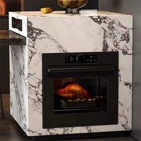Nouvelle dalle en céramique de luxe haut de gamme personnalisée Table d'îlot de cuisine en pierre Salon Maison Bar de loisirs Table à thé d'étude