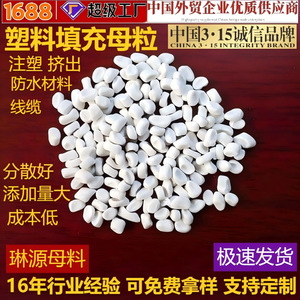 Filler Masterbatch Granule White For Pe Pp Injection Blow Molding Sheet Pipe Production High Active Content Suzhou Origin - Product Image 3