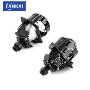 Faro Delantero Automotriz Universal H4H7 de Alta Potencia con Lente Bi-Xenón LED Tricolor S3 de 3 Pulgadas y 58W para Amarok Golf, Color 3000K sin Pérdida de Calidad - Product Image 3