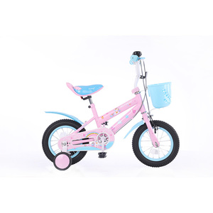 Bicicletta per Bambini da 1-6 Anni a Singola Velocità con Quattro Ruote da 12 Pollici, con Rotelle e Cestino per Ragazzi e Ragazze - Product Image 1