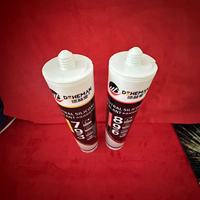 Le mastic structurel en silicone 41% est utilisé pour les maisons en verre structures en acier carreaux de céramique marbre