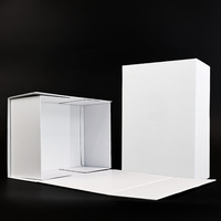 Boîte d'emballage cadeau en kit pour commandes en gros avec impression personnalisée et structure en carton pliable pour vêtements