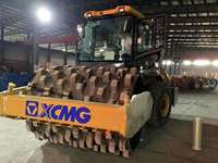XCMG officiel utilisé XS143J compacteurs de sol de 14 tonnes rouleau compresseur vibrant à tambour unique