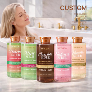 Gel <span class=keywords><strong>de</strong></span> Ducha Humectante con Aroma a Melocotón, Niacinamida, <span class=keywords><strong>Beneficios</strong></span> Aclarantes y Nutritivos, Aroma Dulce y Frutal para Mujer - Product Image 4