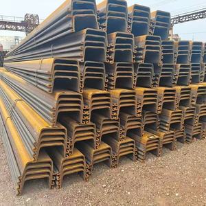 Penjualan Panas Struktur Baja Pelindung Q235 Lembaran Baja Tiang Pancang untuk Konstruksi Tiang Pancang Baja Bentuk <span class=keywords><strong>C</strong></span> - Product Image 2